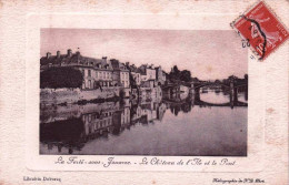 77 - Seine Et Marne -LA FERTE Sous JOUARRE -le Chateau De L Ile Et Le Pont - La Ferte Sous Jouarre