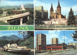 72182554 Zilina Kirche Schiff Bruecke  Zilina - Slowakei