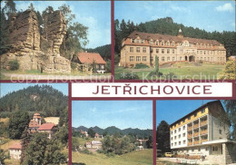 72182499 Jetrichovice Piskovcove Skalni Utvary Zotavovna Fucika Stred Obce Zotav - Tchéquie