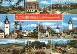 72182455 Gengenbach Tor Freibad Brunnen  Gengenbach - Autres & Non Classés