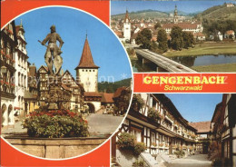 72182454 Gengenbach Brunnen Bruecke Tor  Gengenbach - Autres & Non Classés