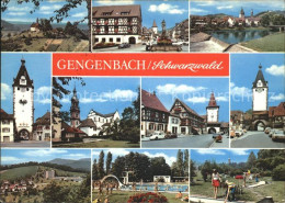 72182452 Gengenbach Tor Freibad Spielplatz  Gengenbach - Autres & Non Classés