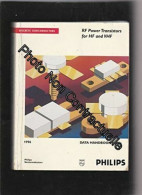 PHILIPS Semiconductors 1996 DATA HANDBOOK SC08a - RF Power Transistors For HF And VHF - Otros & Sin Clasificación