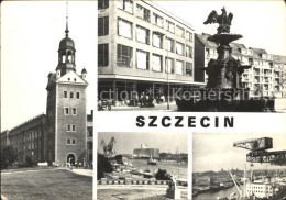 72182338 Szczecin Stettin Zamek Ksiazat Pomorskich Plac Orla Bialego Widok Z Wal - Pologne