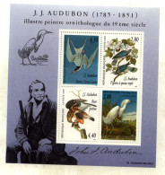 Bloc De France - "J.J. AUDUBON - OISEAUX" - 1995 - NEUF - 071 - Neufs