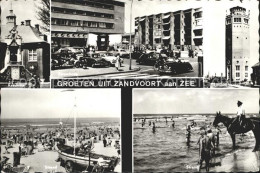 72182300 Zandvoort Holland Raadhuis Strandpartie Reiter Strandweg Uitzichttoren  - Andere & Zonder Classificatie