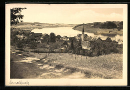 AK Sandbach, Strassenpartie Mit Blick Auf Den Ort  - Otros & Sin Clasificación