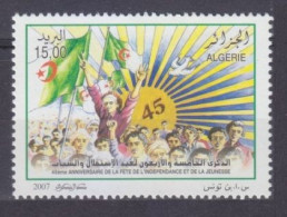 2007 Algeria 1524 45th Anniversary Of Independence 1,50 € - Algérie (1962-...)
