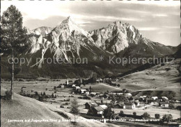 72182260 Lermoos Tirol Mit Zugspitze Sennenspitze Und Wampeter Schrofen Lermoos - Andere & Zonder Classificatie