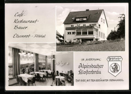 AK Reichenbach-Etzenrot, Café-Restaurant Bauer  - Autres & Non Classés