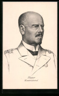 AK Portrait Konteradmiral Hipper In Uniform  - Sonstige & Ohne Zuordnung