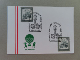 Österreich Pro Juventute - Mit Sonderstempel 21. 8. 1986 Tulln, Rang III Briefmarkenausstellung TULBRIA (Nr.1859) - Autres & Non Classés