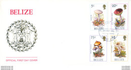 Funghi 1986. FDC. - Belice (1973-...)