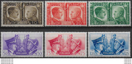 1941 Italia Asse Italo-tedesca 6v. MNH Sassone N. 452/57 - Sonstige & Ohne Zuordnung