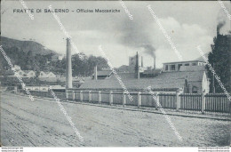 Bu3 Cartolina Fratte Di Salerno Officine Meccaniche 1912 Campania - Salerno