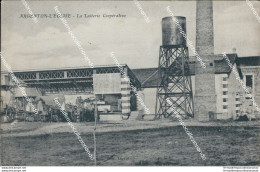 Bu414 Cartolina Argent On L'eglise La Laiterie Cooperative Francia France - Napoli (Neapel)