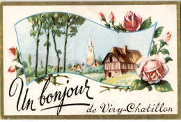 VIRY-CHATILLON: Un Bonjour - Très Bon état - Viry-Châtillon