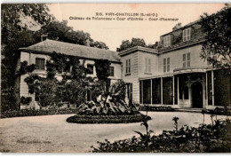 VIRY-CHATILLON: Château De Polonceau, Cour D'entrée, Cour D'honneur - Très Bon état - Viry-Châtillon