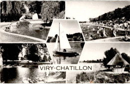 VIRY-CHATILLON: Le Parc Leblanc, La Piscine, Les étangs - Très Bon état - Viry-Châtillon