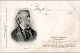 COMPOSITEUR: Wagner: Richard Wagner, Gruss Aus Den -  Bon état - Music And Musicians