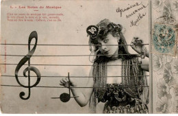 MUSIQUE: Les Notes De Musique - Très Bon état - Musica E Musicisti