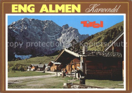 72181107 Eng Karwendel Eng Almen Gross Ahornboden Grubenkar Karwendel  Eng Karwe - Other & Unclassified