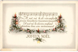 MUSIQUE: Joyeux Noël, Il Est Né Le Divin Enfant - Très Bon état - Música Y Músicos