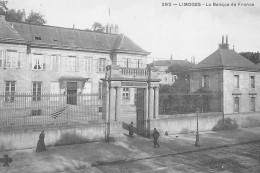 LIMOGES : La Banque De France - Tres Bon Etat - Banche