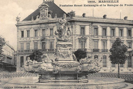 MARSEILLE : Fontaine Henri Estrangin Et La Banque De France - Etat - Banche