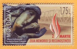 2022  Moldova Moldavie  Transnistria  Day Of Remembrance And Thanksgiving, Monument 1v Mint - Moldavië