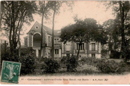 COLOMBES: Ancienne Crèche Saint-benoît Rue Bouin - état - Colombes