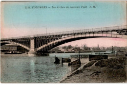 COLOMBES: Les Arches Du Nouveau Pont -  état - Colombes