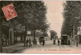 COLOMBES: La Rue De Paris - Très Bon état - Colombes