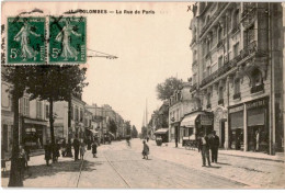 COLOMBES: La Rue De Paris - Très Bon état - Colombes