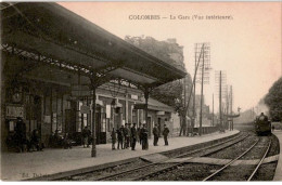 COLOMBES: La Gare, Vue Intérieure - Très Bon état - Colombes