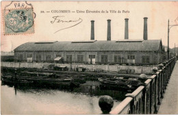 COLOMBES: Usine élévatoire De La Ville De Paris - Très Bon état - Colombes