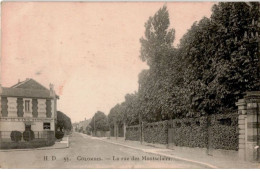 COLOMBES: La Rue Des Montsclairs - Très Bon état - Colombes