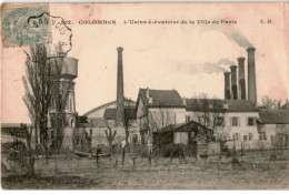 COLOMBES: L'usine élévatoire De La Ville De Paris - état - Colombes