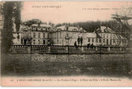 JUVISY-sur-ORGE: La Rivière D'orge, L'hôtel-de-ville, L'école Maternelle - Très Bon état - Juvisy-sur-Orge