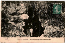 JUVISY-sur-ORGE: Le Parc, La Grotte Vue Rustique - état - Juvisy-sur-Orge