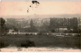 JUVISY: La Terrasse Et Vue D'ensemble Prise Des Grottes - Très Bon état - Juvisy-sur-Orge