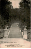 JUVISY-sur-ORGE: Parc De Juvisy Escaliers En Ciment Armé Terminé En 1912 - Très Bon état - Juvisy-sur-Orge