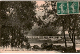 JUVISY-sur-ORGE: La Terrasse Et Le Bassin, Vue Artistique - Très Bon état - Juvisy-sur-Orge