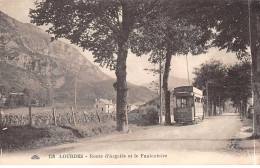 LOURDES - Route D'Argélès Et Le Funiculaire - Très Bon état - Lourdes