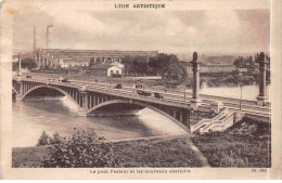 LYON Artistique - Le Pont Pasteur Et Les Nouveaux Abattoirs - état - Otros & Sin Clasificación