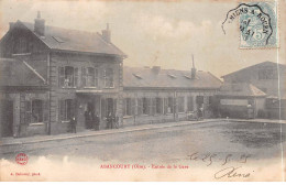 ABANCOURT - Entrée De La Gare - Très Bon état - Sonstige & Ohne Zuordnung