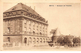 BANQUE DE FRANCE - METZ : Banque De France - Tres Bon Etat - Bancos