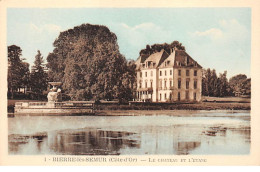 BIERRE LES SEMUR - Le Château Et L'Etang - Très Bon état - Other & Unclassified