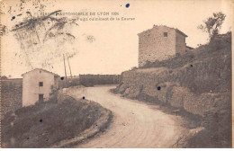 Circuit Automobile De LYON 1924 - Tournant De Bel Air - Point Culminant De La Course - état - Otros & Sin Clasificación