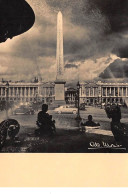 Albert MONIER : Paris L'obelisque Et La Place De La Concorde - Tres Bon Etat - Monier